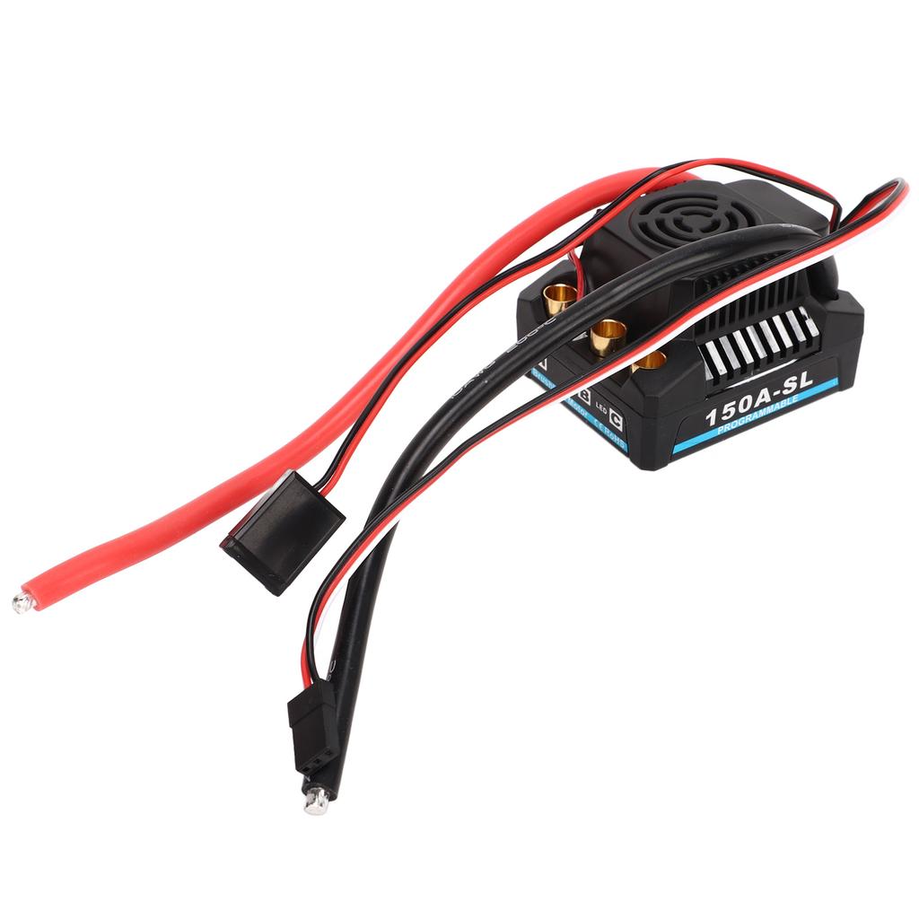150A bürstenloser ESC, wasserdicht, staubdicht, BEC 5A, 5,8 V, elektronischer Geschwindigkeitsregler für 1/8 RC-Car