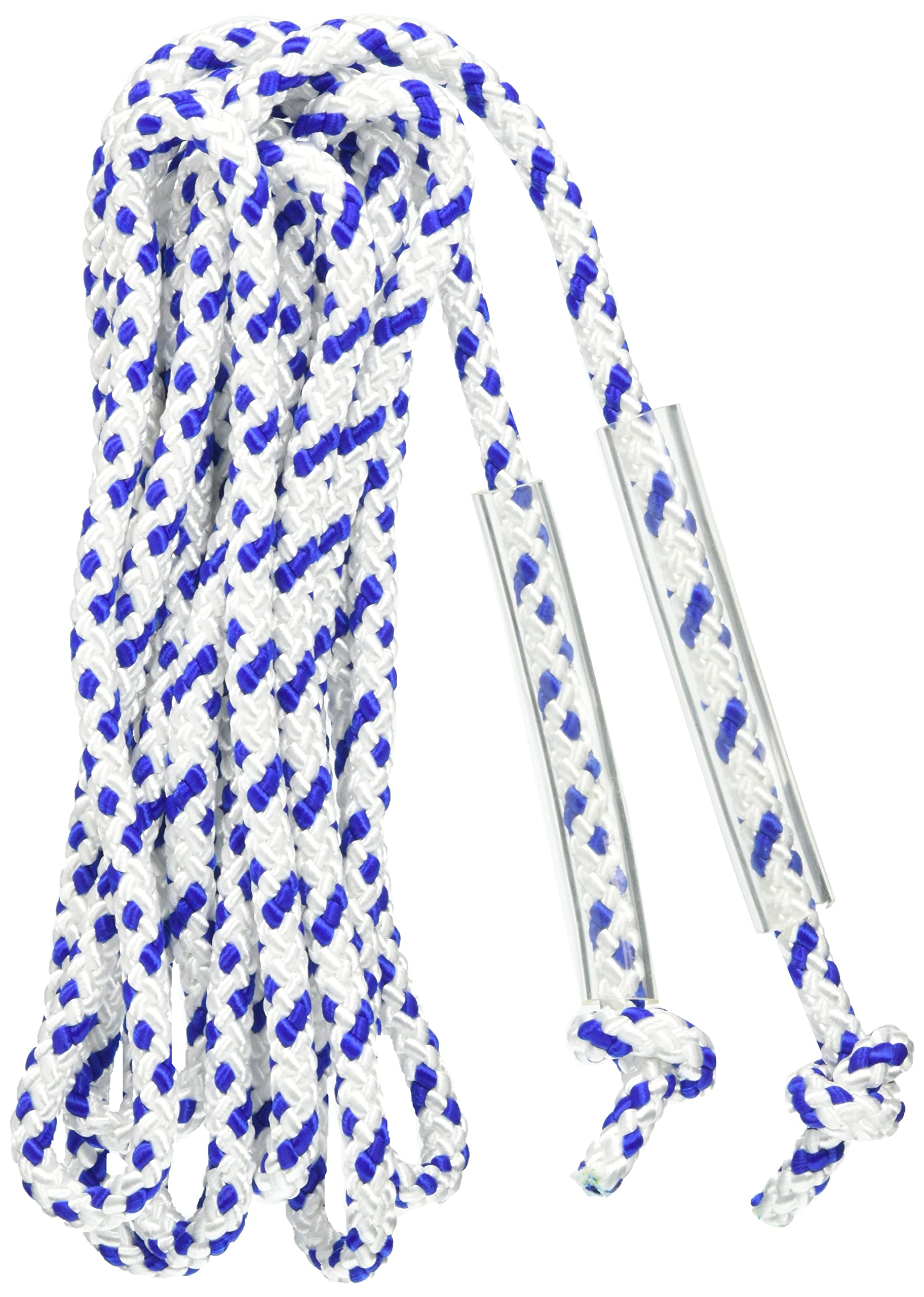 

TOEI LIGHT U7026 NS-15M (Blue) Long Skipping Rope for Groups, 15m Long, with Vinyl Tube Grip, White and Blue
