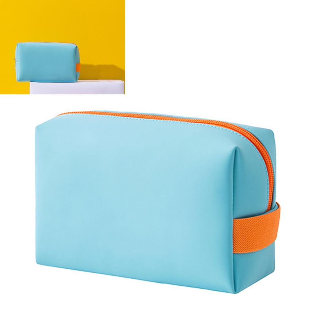 Cosmetic Bag PU Waterproof Stylish Multifunctional Portable Makeup Bag for Travel Daily Use