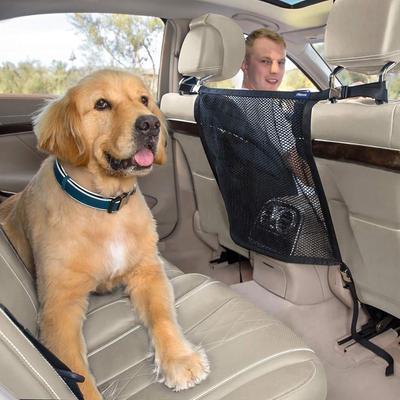 Rede Barreira de Segurança para Cães no Carro Isolamento Rede Acessórios para Animais Divisor para Cães de Carro para SUV