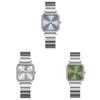 Gadi Elegant Stainless Steel Square Watch For Women With Water Resistance And Quartz Movement