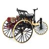 1:12 Scale Alloy Classic Car Tricycle Model Diecasts Metal Toy Retro Model Simulation Kids Gifts Mini Three Wheeled Bicycle