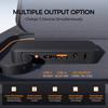 Flashfish P66+TSP100 Portable Power Station 300W Output Power 7 Outputs 3 Ways To Recharge 6-layer Protection