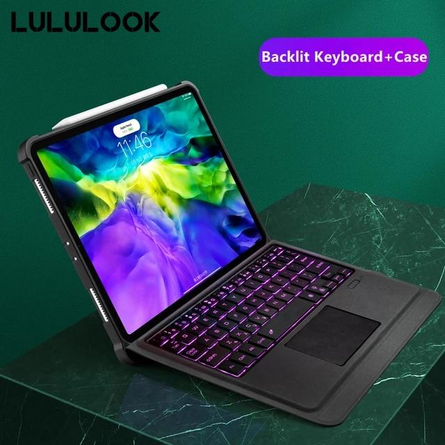 Magic Touch Pad Keyboard For iPad Pro 11 Case 2021 2020 Air 4 Bluetooth Keyboard Case For Apple iPad 10.2 9th 8th 7th