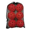 High Visibility 74mm Pickleball Good Performance 40 Holes Pickleball  Outdoor Courts
