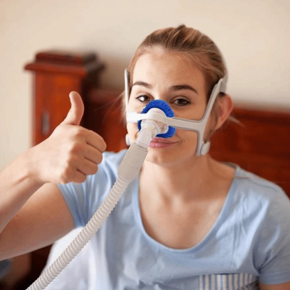 Comfortable CPAP Nasal Mask Liners Reusable Full Face Mask Cushions CPAP Mask Cushion  For Patients