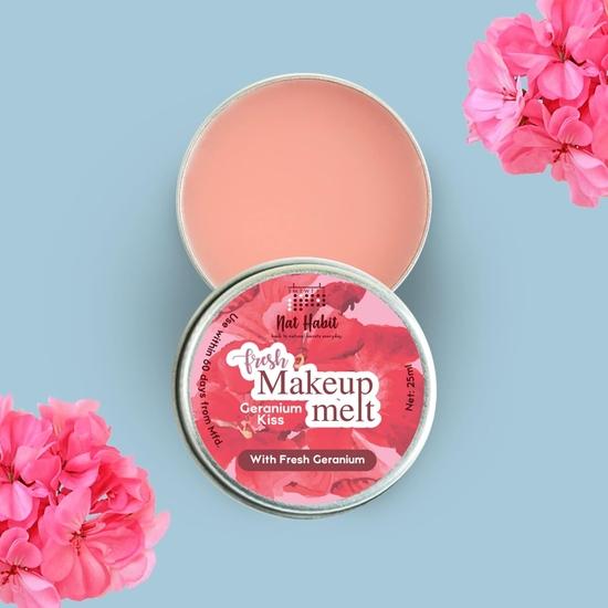 Nat Habit – Back To Natural Secrets – Täglich frisches Geranium Kiss Makeup Melt – 25 ml
