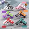 Mini pistolet na wodę Mechaniczny ciągły strzał Pistolet na wodę Lato Basen Strzelanie Pistolet na wodę Ręczny pistolet na wodę Zabawki do gier na świeżym powietrzu Prezenty