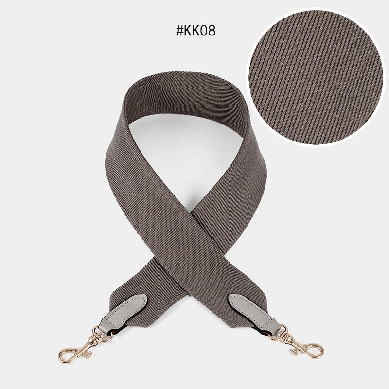 6cm Wide Cowhide Canvas Shoulder Strap for Versatile Crossbody Bucket Bags