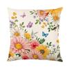 Helle Aquarellblumen & Schmetterlinge Kissenbezug – Lebendiges Gartendesign, Perfekte Frühlings-Wohnkultur Für Sofakissenbezug