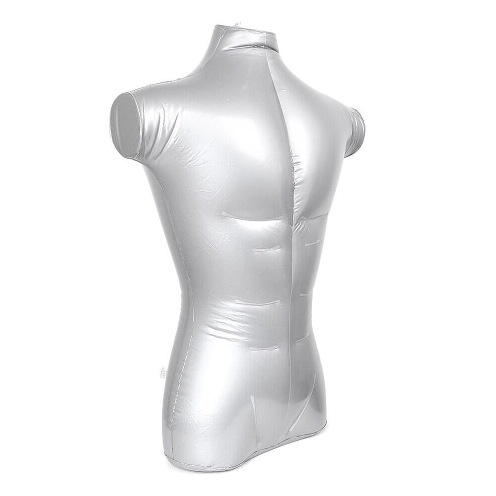 PVC Inflatable Figure Portable Silver Top 1pcs 72cm/28in