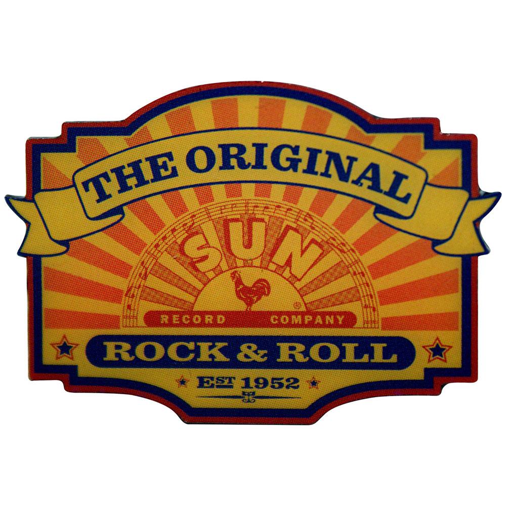 Sun Records Elvis The Original Pin Badge