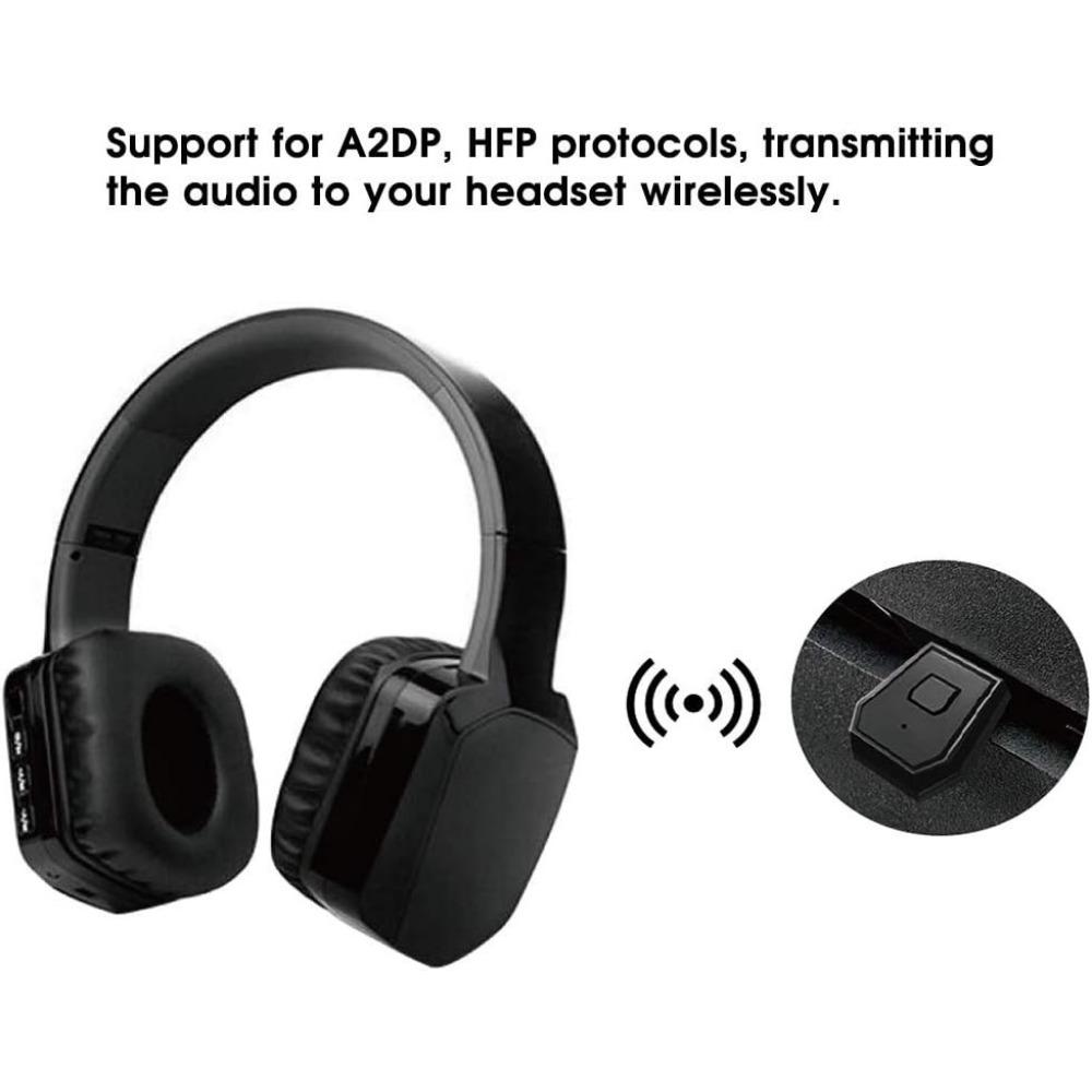 Wireless Bluetooth Audio Transmitter Adapter, Bluetooth 4.0 Headsets Receiver, Long Range Dongle Receiver and Transmitter for PS4 for Xbox/Headset