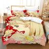 Candy Candy 3D Kawaii Anime Beddengoed Set Enkel Twin Volledig Queen King Size Dekbedovertrek Sets voor Volwassen Kind Slaapkamer
