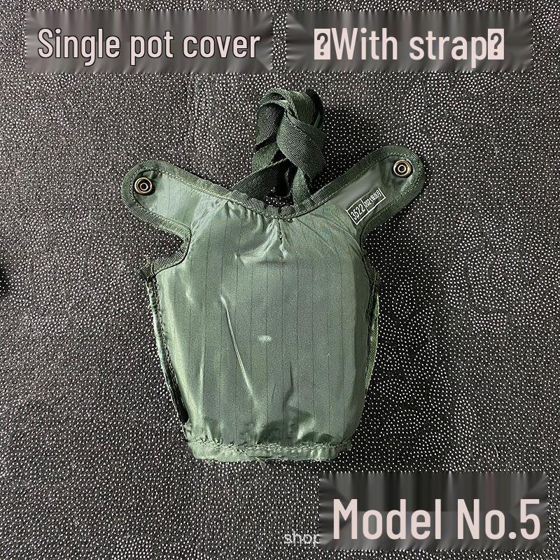 1L Tactical Camouflage Outdoor Training Kettle - Durable, Student-Friendly, Large Capacity