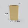 Sac Cadeau & Rangement en Papier Kraft Biodégradable – Emballage Épais pour Aliments & à Emporter
