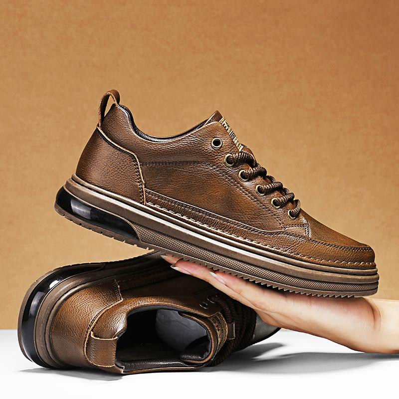 Pantofi Oxford din Piele Naturală pentru Bărbați Noutate Pantofi de Skateboarding pentru Bărbați Adidași Sport Ușori Eleganți Încălțăminte Business