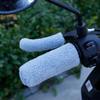 4Pcs/Set Bar Grips Cover Furry Ergonomic Design Cycle Accessory Motorcycle Handle Bar Grips