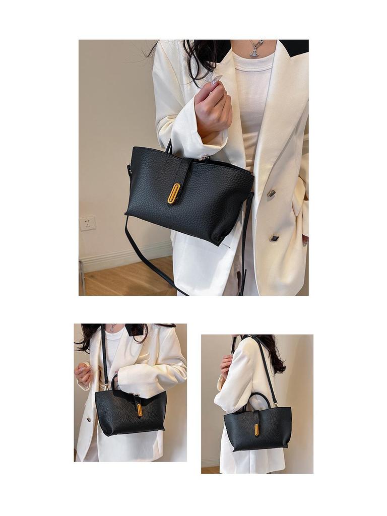 Stylish Women's 2025 Single-Shoulder Cross-Body Fashion Handbag for White-Collar Professionals