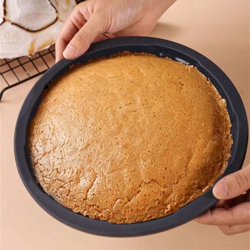 Football Soccer Shape Cake Molds Silicone Half Sphere Pan Nonstick Dome Baking Tool for Home, Party Cakes and Sports Theme Dessert