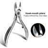 Professional Toe Nail Clippers Trimmer Cutters Paronychia Nippers Pedicure Tools Podiatry Stainless Foot Care Tools