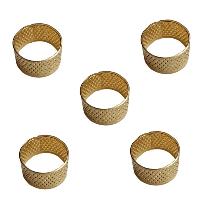 Anillos Dedales Antiguos Dedal para Costura Dedal para Dedos Protector de Dedos Manualidades Hogar DIY Accesorios de Costura Suministros