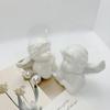 Atmosphere Anioł Statuetki Rzeźba Nowoczesna Ceramiczna Ozdoba Anioła Ślub Dom Dekoracyjny