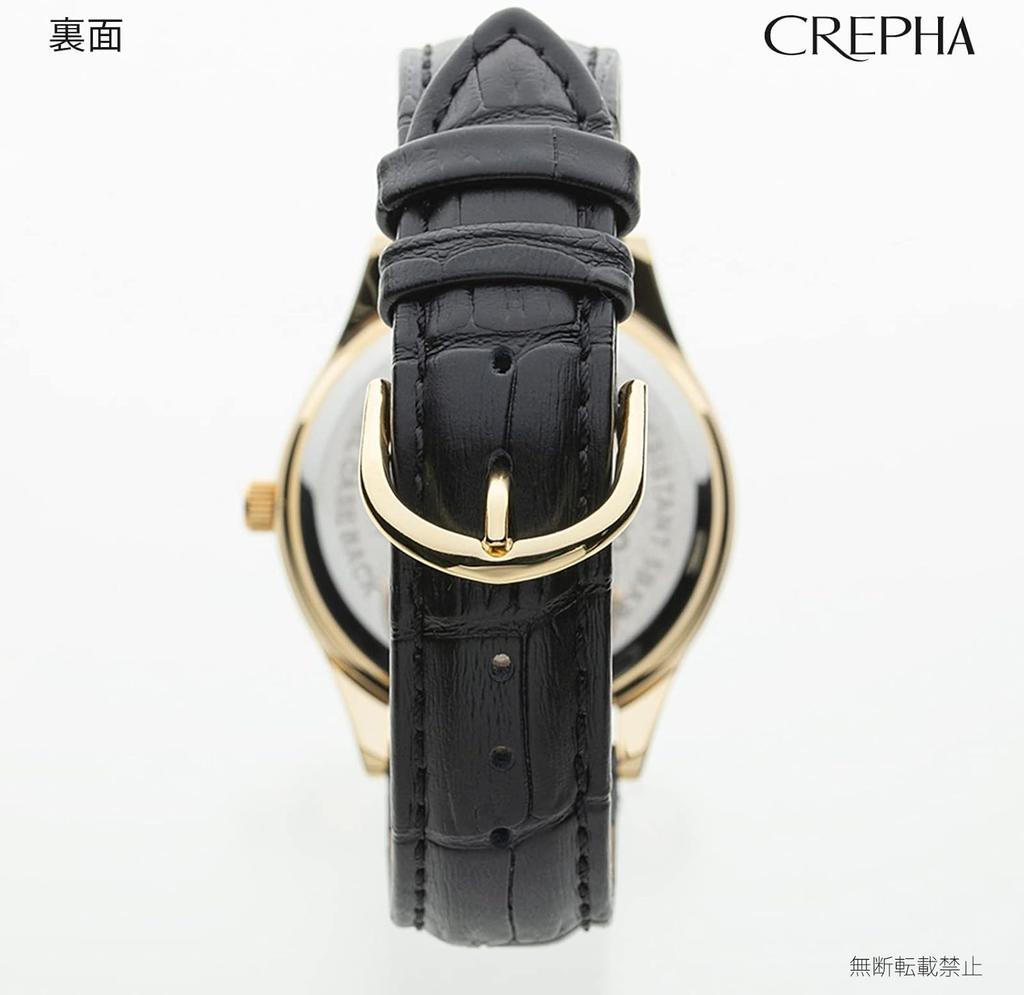 Klefer Analog Waterproof Watch with Leather Men's Strap, Black, TE-AM033-BKG