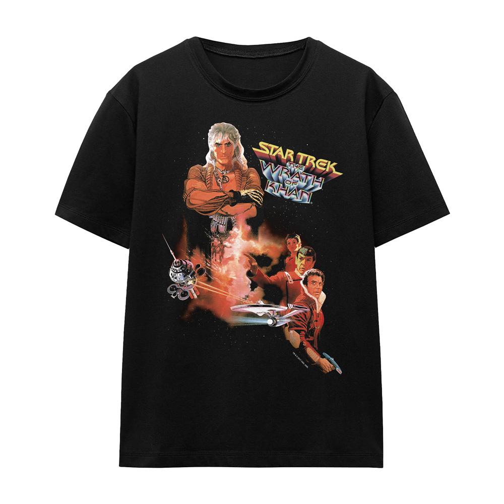 Star Trek Unisex Adult Wrath of Khan T-Shirt