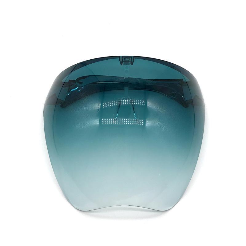 Clear Full-Protection Face Mask with Anti-Droplet, Anti-Fog, Windproof, Dustproof, and Oil Fume Resistant Features
