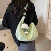 Luxusní dámská taška přes rameno PU kůže Crossbody taška Velkokapacitní batoh pod paži Dodává se s malou panenkou Dámské kabelky