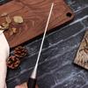 Forged Kitchen Knives Chopper Set FullTang Hand Made Chef Knife Professional Meat Cleaver Steel Wrapped Around Solid Wood Handle