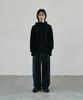 Seukeulaeteulpigsel Reverse Pleated Slacks [Charcoal Stripe]