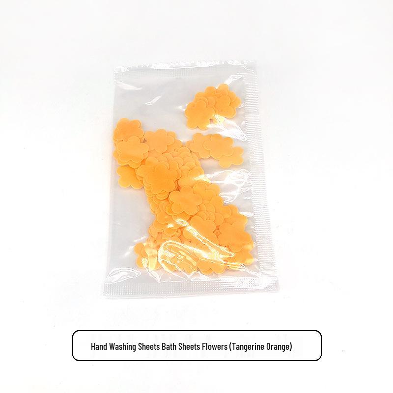 Four-Leaf Clover Flower Petals Soap Flakes - Moisturizing Paper Soap for Bath 500g/bag