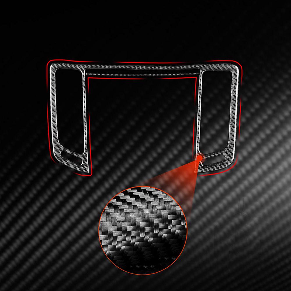 Mittlere Luftausströmerabdeckung Zierleiste Für 2007-2013 Infiniti G37 Echte Kohlefaser