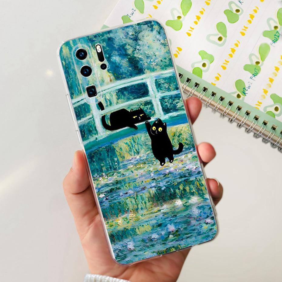 Lovely Printing Case For Huawei P30 Pro P 30 P30 Lite Soft Silicone TPU Back Cover For Huawei P30 P30lite P30pro Phone Cases