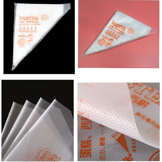 Piping Pastry Bag Pack of 100 Plastic Disposable Cream Pastry Bag Cake Icing Sugarcraft Cupcake Piping Decorating Tool For Baking Supplies (Small