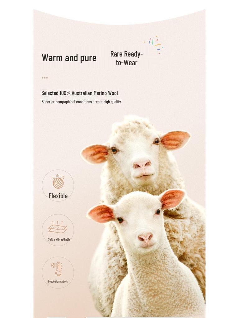 A-Point Kinderpullover aus reiner Wolle - Herbst/Winter Rundhals-Pullover für Jungen und Mädchen