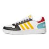 adidas Neo Hoops 2.0 Apaļš purngals Mežģīnes Zema augstuma Basketbola apavi Vīriešu kedas Balts Melns Dzeltens GY5899
