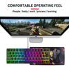 K401 Wired Gaming 61-Key Compact Keyboard