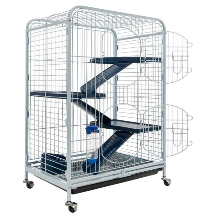 Small Rodent Cage 64*44*93 Cm - TYROL