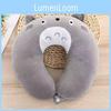 Cartoon Totoro U Shape Pillow For Office Rest Napping With Polyester Fiber Fill