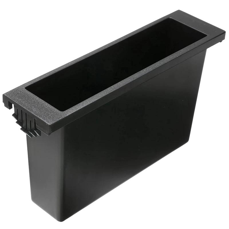 New for Stereo Radio Universal Car Double 1 Din Dash Cup Holder Storage Box Plastic