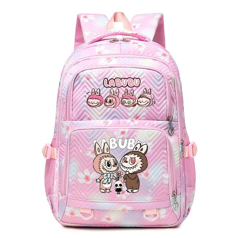 Student Schoolbag Cartoon Print Primary And Secondary School Student Backpack Lightweight Fashion Backpack backpack
