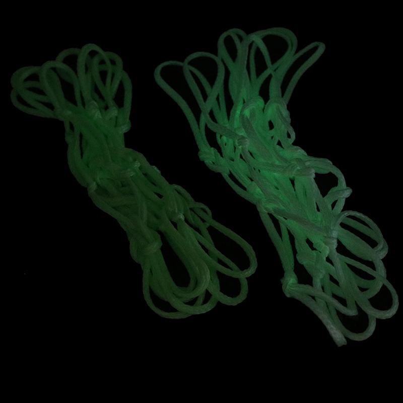 1Pc Glowing Basketball Net Basketball Hoop Mesh Outdoor Trainning Luminous Net