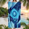Asciugamano da Spiaggia Asciugatura Rapida in Microfibra Assorbente Portatile da Viaggio per Nuoto con Stampa SSC Napoli