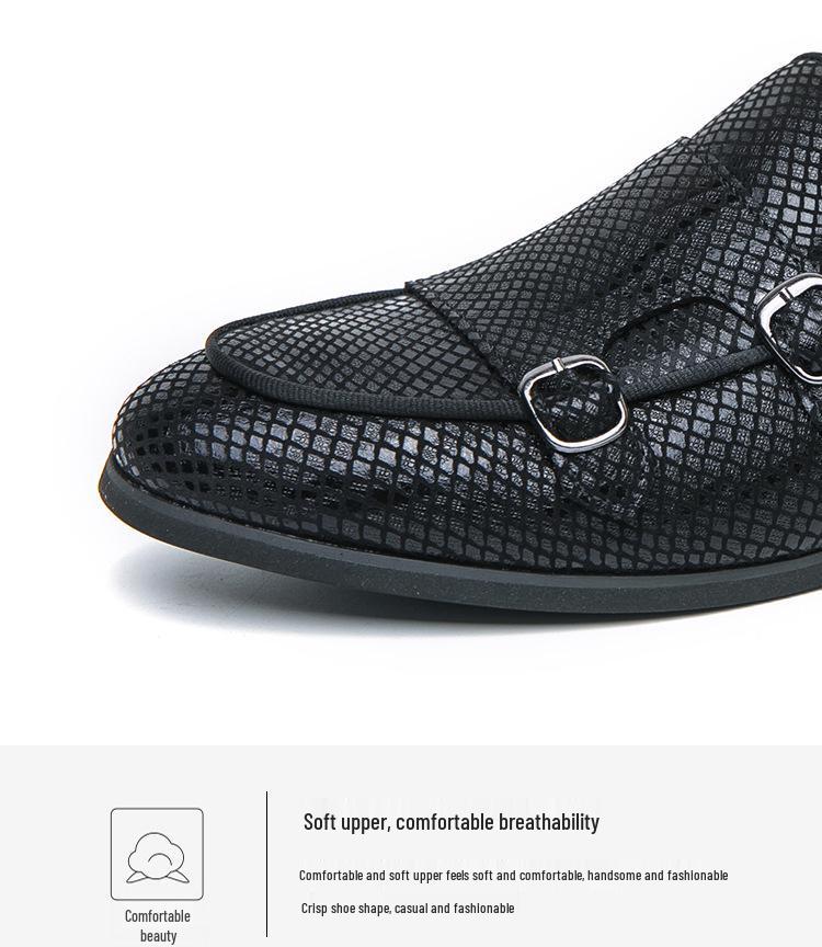 British Style Men's Leather Loafers - Large Size, Slip-On, Spring/Autumn Driving Shoes