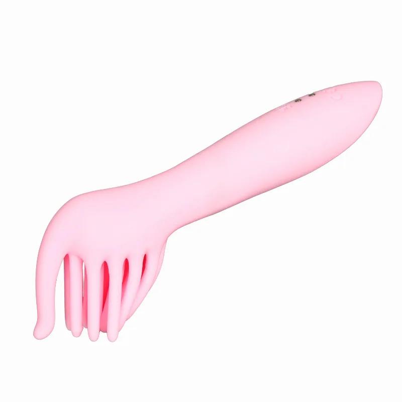 Powerful 21 Frequency Brush Vibrator Masturbation Stick Tease Woman Clitoral G-Spot Stimulator Adult Sex Toys Female Masturbator