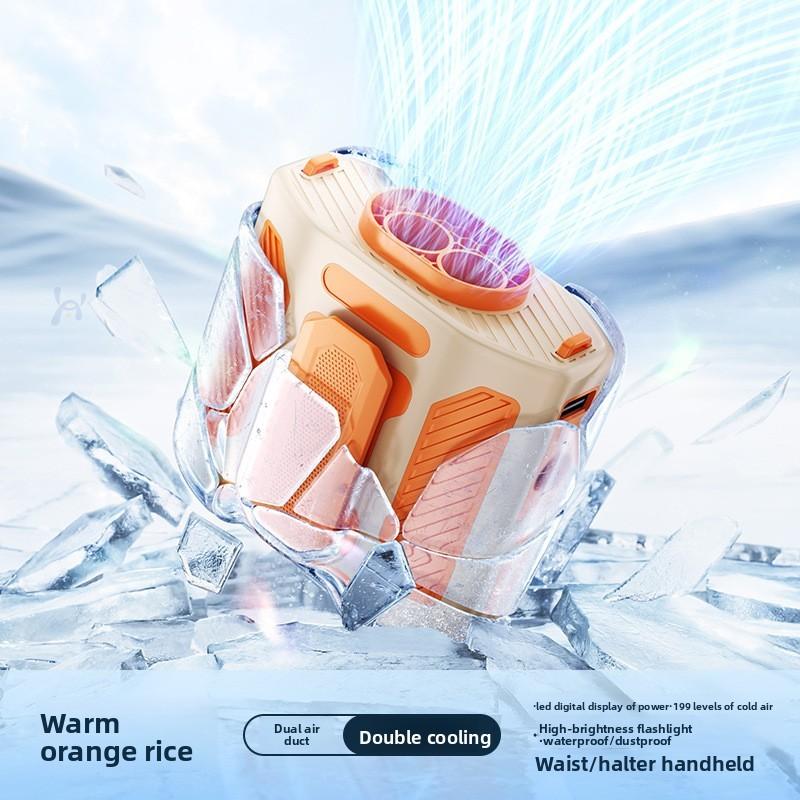 Portable Handheld Usb Fan With 5 Speed Levels For Outdoor Activities And Travel