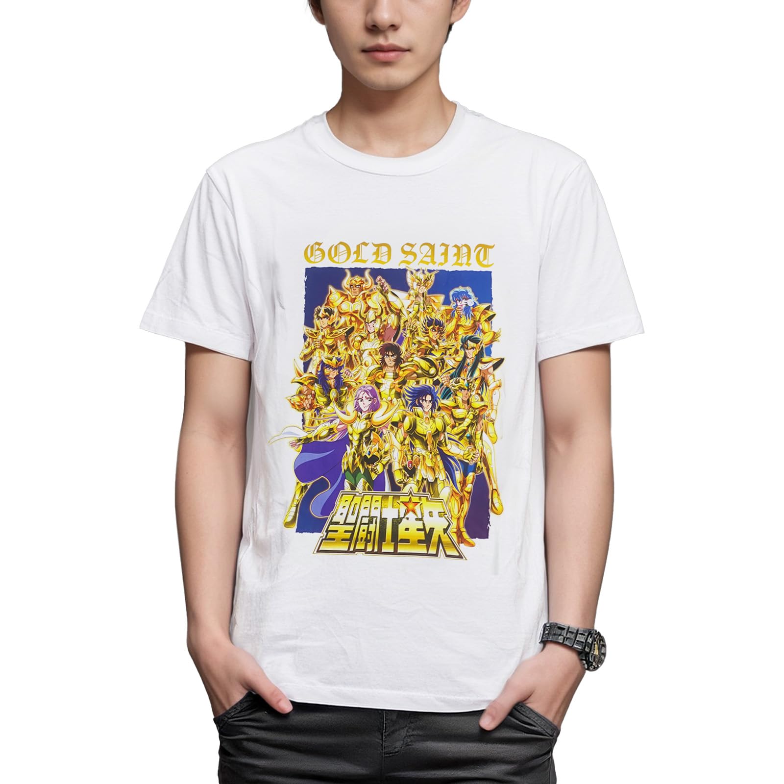 

Fine Plus Saint Seiya T-Shirt, Short Sleeve, Character Goods